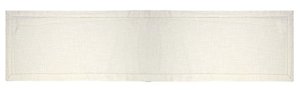 TRILHO DE MESA AJOUR EM ALGODAO L160XP35CM COR OFF WHITE