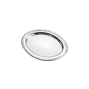 BANDEJA DE ZAMAC SILVER PLATED HAIFA 19x13,5cm