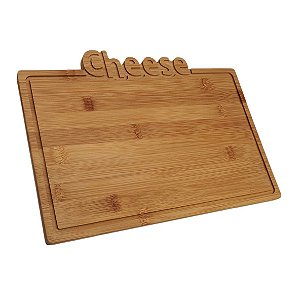 TABUA QUEIJO E FRIOS RETANGULAR EM BAMBU L33XP24CM
