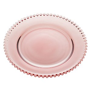 SOUSPLAT CRISTAL PEARL ROXO 32cm