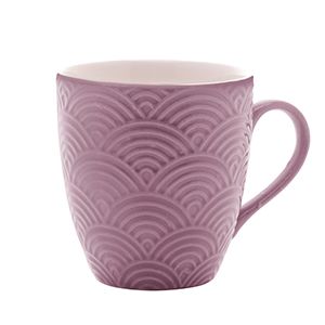 CANECA DE CERÂMICA IPANEMA ROSA ORQUÍDEA 295ml