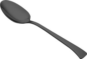 CJ 12 COLHERES DE AÇO INOX P/SOBREMESA PVD BLACK BERNA