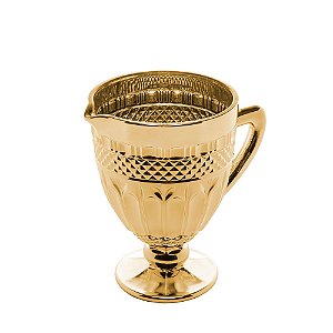JARRA VIDRO BRAND DOURADO METALIZADO 1l