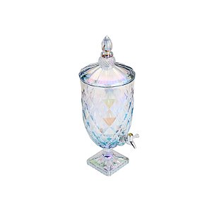 DISPENSER  CRISTAL ECOLÓGICO TRANSPARENTE RAINBOW DIAMOND 5l