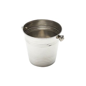 BALDE P/GELO DE AÇO INOX PRIME 12cm/900ml