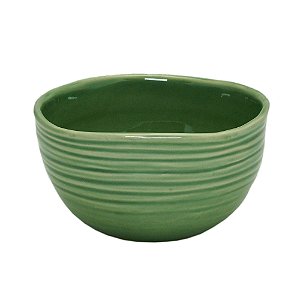 CJ 4 BOWLS CERÂMICA OCEAN VERDE 13x12cm