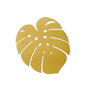 LUGAR AMERICANO DE PLÁSTICO GARDEN LEAF DOURADO 44x38cm