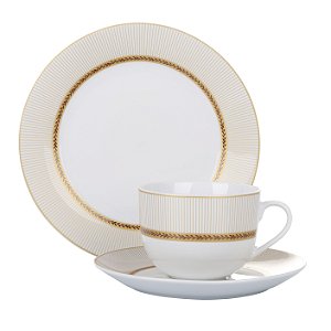 JG PARA LANCHE 18 PECAS ELDORADO EM PORCELANA SUPER WHITE