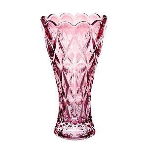 VASO CRISTAL ANGEL ROXO 8x14cm