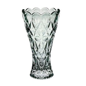 VASO CRISTAL ANGEL VERDE 8x14cm