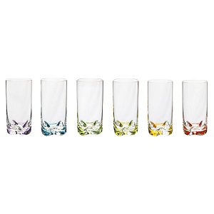 JG 6 COPOS ALTOS TRIO CRISTAL ECOLOGICO 350ML A14CM