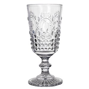 JG DE 6 TACAS BELLINI EM VIDRO 280ML A17,5CM
