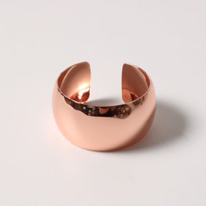 CJ 4 ANÉIS P/GUARDANAPO DE AÇO ALLIANCE GAP ROSÉ 4,5cm