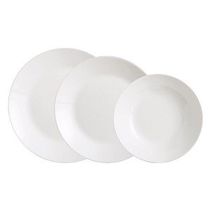 APARELHO DE JANTAR 18PC DE VIDRO OPALINO ZÉLIE