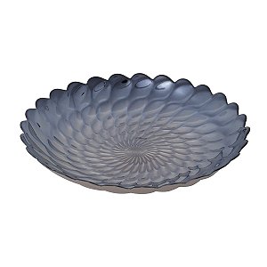 CENTRO DE MESA DE VIDRO BELGRAVIA IRIS LUSTER 40x7cm