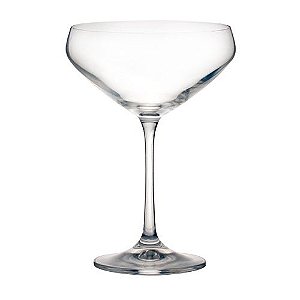JG 6 TACAS COQUETEL COUPE CRISTAL ECOLOGICO 340ML A17CM