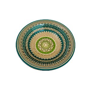 CENTRO DE MESA DE VIDRO CAMELOT 41x8,5cm