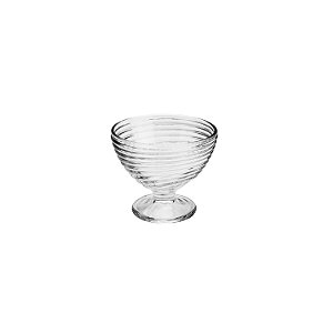 CJ 6 TAÇAS DE VIDRO COLMEIA 10x8,5cm