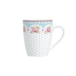 CANECA AMELIA PORCELANA NEW BONE 340ML COM CAIXA DE PRESENTE
