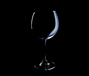 CJ 6 TAÇAS VINHO VIDRO SODO-CÁLCICO C/TITÂNIO 670ML
