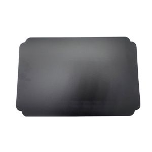 LUGAR AMERICANO DE PLÁSTICO FLAT PRETO 43,5x28,5cm