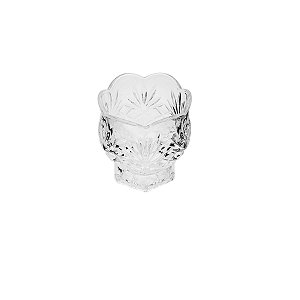 PORTA COLHER DE CRISTAL DUBLIN 7,8x8,4cm