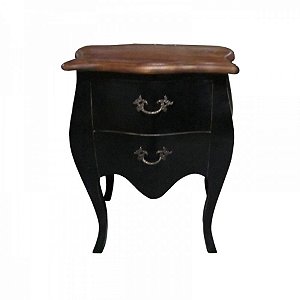 MOVEL DE MADEIRA COM DUAS GAVETAS