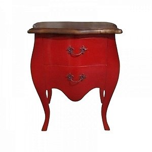MOVEL DE MADEIRA COM DUAS GAVETAS