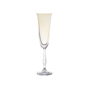 CJ 6 TAÇAS CHAMPAGNE CRISTAL ECOLÓGIC FREGATA ÂMBAR 190ml