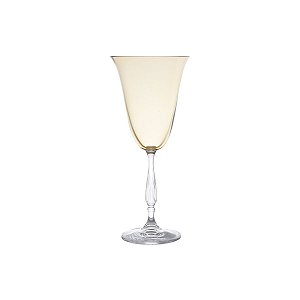 CJ 6 TAÇAS ÁGUA CRISTAL ECOLÓGICO ANTIK/FREGATA ÂMBAR 350ml