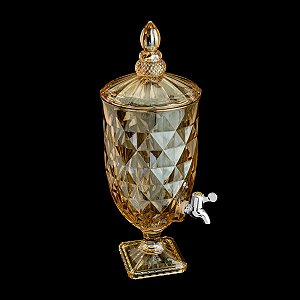 DISPENSER DE CRISTAL ECOLÓGICO ÂMBAR DIAMOND 5l