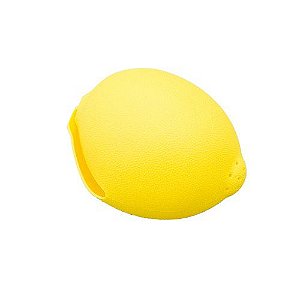 ESPREMEDOR DE LIMÃO DE SILICONE AMARELO 12x10cm