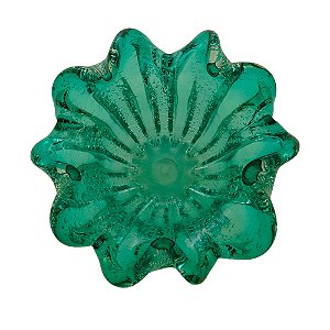 CENTRO DE MESA DE VIDRO ITALY TIFFANY 24x11cm