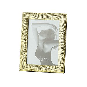 PORTA RETRATO DE AÇO HOPE DOURADO 13x18cm