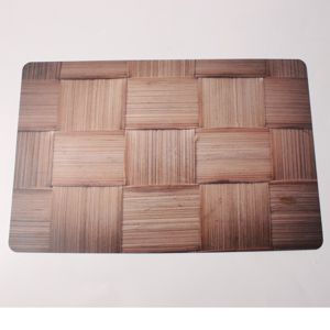LUGAR AMERICANO DE PLÁSTICO BAMBU SQUARE 43,5x28,5cm