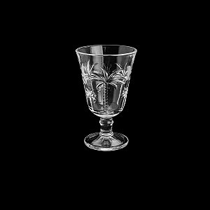 CJ 7PC JARRA C/6 TAÇAS DE CRISTAL PALM 1,3l/240ml