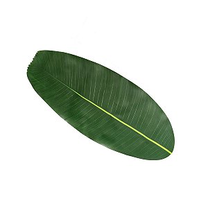 TRILHO DE PLÁSTICO FOLHA DE BANANEIRA 106x46cm