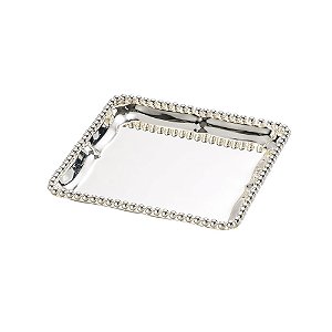 BANDEJA DE ZAMAC NIQUELADO BALLS 14,5x14,5cm