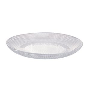 PRATO P/SOBREMESA DE VIDRO SODO-CÁLCICO ORIENTAL 19cm
