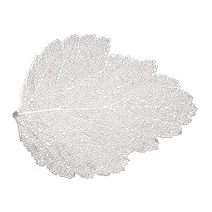 LUGAR AMERICANO DE PLÁSTICO AUTUMN LEAF PRATEADO 47x38cm