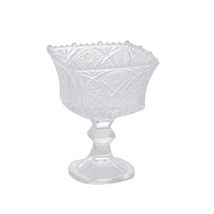 MINI CENTRO MESA DECORATIVO VIDRO SODO-CÁLCICO KING 9x11,5cm