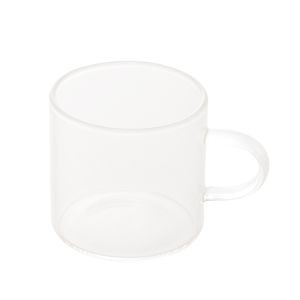 CJ 6 CANECAS DE VIDRO BOROSSILICATO 125ml