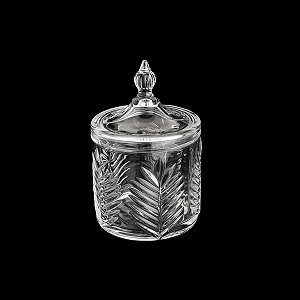 POTICHE DE CRISTAL PALMERA 10x15,5cm