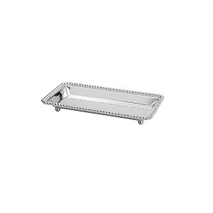 BANDEJA DE ZAMAC NIQUELADO BALLS 30x14x2cm