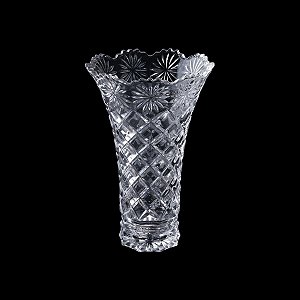 VASO DE CRISTAL DIAMOND STAR 13x20cm