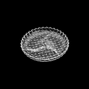 PETISQUEIRA C/3 DIVISÓRIAS DE CRISTAL TRESS 23cm