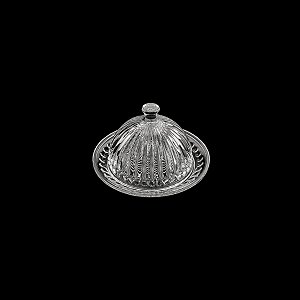 QUEIJEIRA DE CRISTAL C/TAMPA EMPIRE 20cm