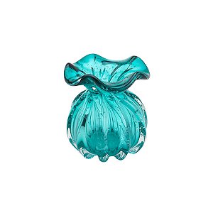 VASO DE VIDRO ITALY TIFFANY 10x11cm