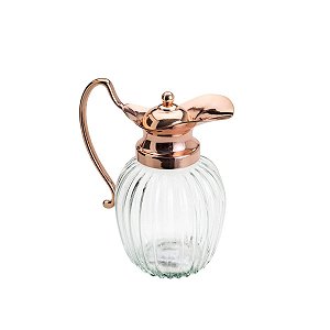 JARRA DE VIDRO C/TAMPA DE ZAMAC JIDÁ ROSÉ 1,5l