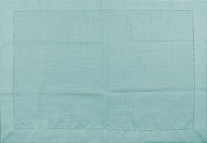JG AMERICANO COM 2 PEÇAS EM TECIDO 35X50CM TURQUESA